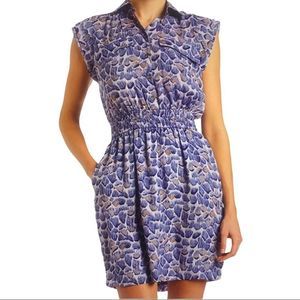 BCBG GENERATION Short Sleeve Pocket Shirt Dress M